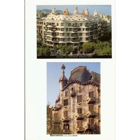 Pack 8 Postales Gaudi