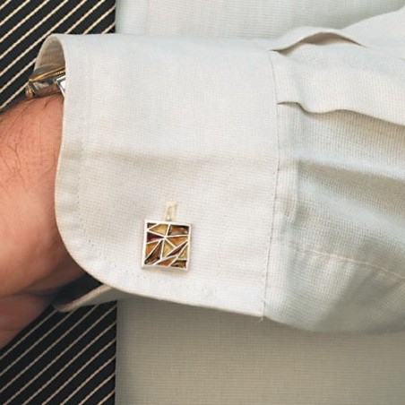 Cuff Links Gaudi Ocher  