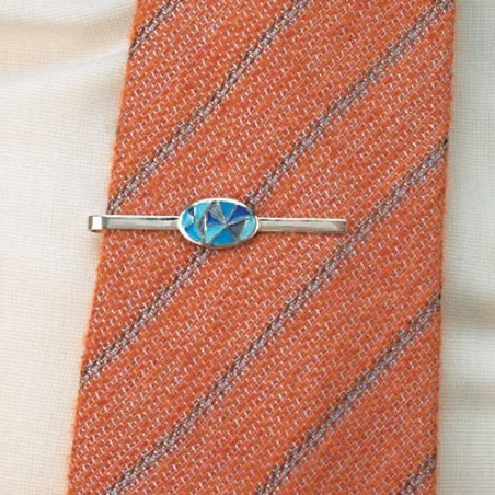 Tie Pin Blue  