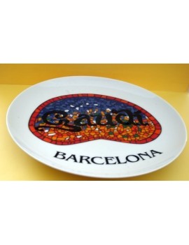 Plato Gaudi Barcelona