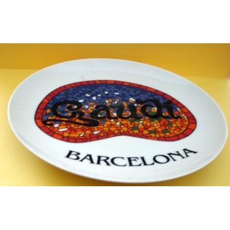 Plato Gaudi Barcelona