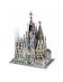 Postal Recortable Sagrada Familia