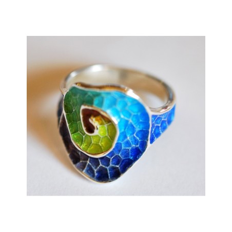 Anell cargolat trencadís Gaudío