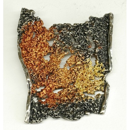 Pendentif émail moderniste grand