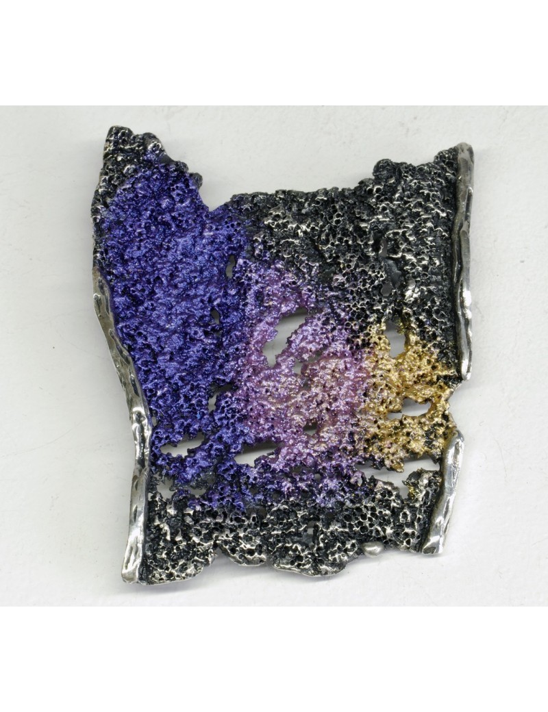 Pendentif émail moderniste grand