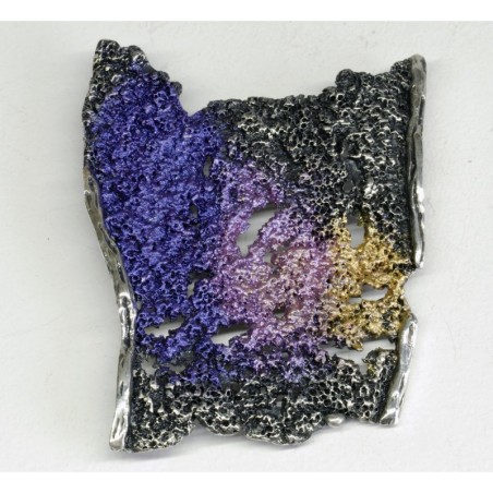 Pendentif émail moderniste grand