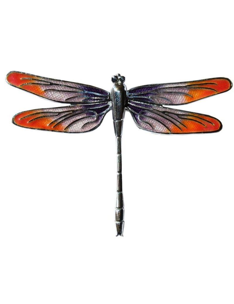 Dragonfly Gaudi Trencadis Brooch