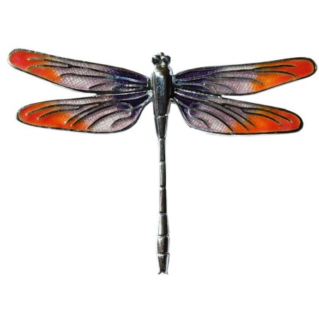 Dragonfly Gaudi Trencadis Brooch