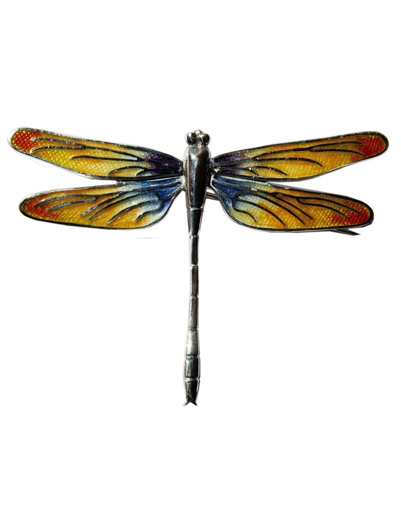 Broche Libellule Gaudí Trencadís