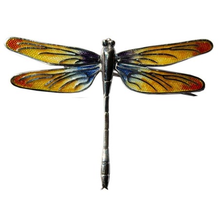 Dragonfly Gaudi Trencadis Brooch