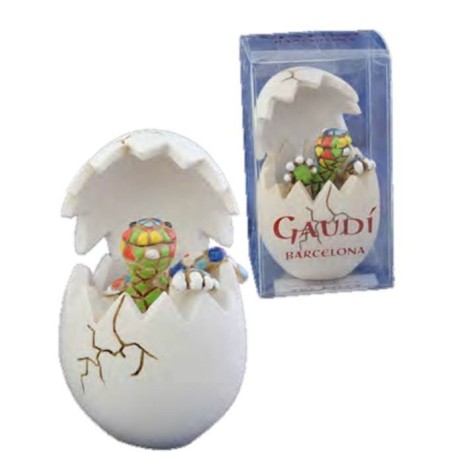 Lizar Egg Gaudi-Barcelona