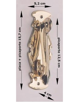 Picaporte modernista