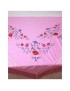 Mantón de manila rosa