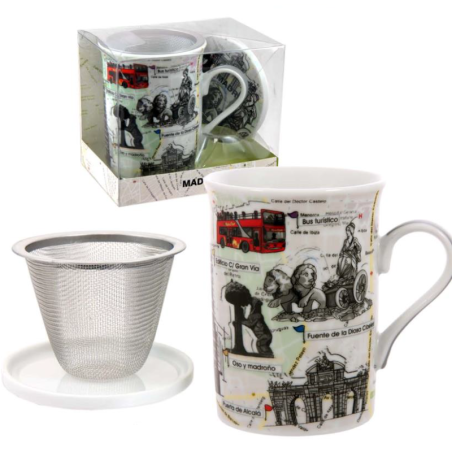 Mug + filre+ assiette