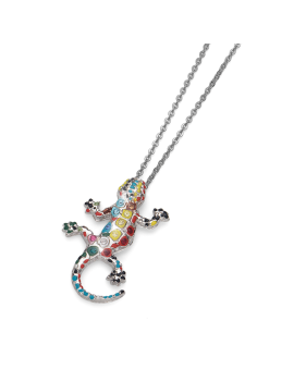 Pequña colgante Gaudi Drac Plata