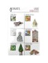 6 Mosaic Magnets Set  