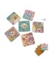 Set 6 posavasos cartón Gaudí