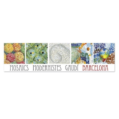 Punt de llibre Rectangular Mosaic