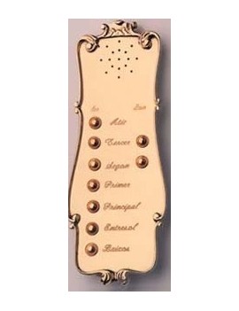 Placa timbre Gran via