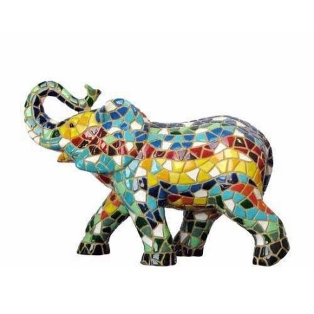Éléphant Trencadis 10 cm.