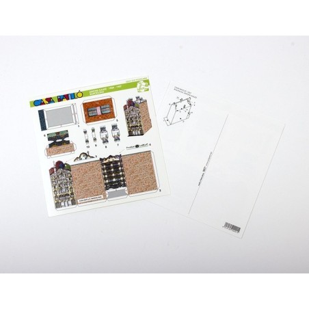 Postal Recortable Casa Batllo