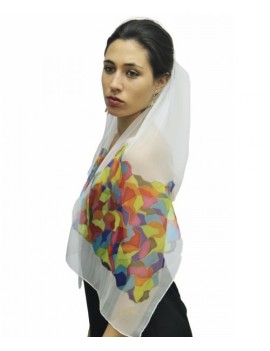 Trencadis Silk Scarf
