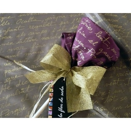 Personalized Silk Flower Scarf