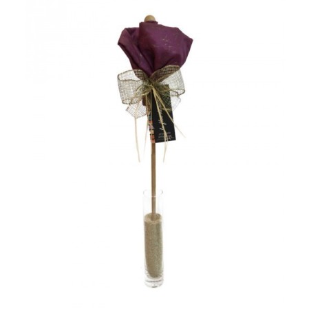 Personalized Silk Flower Scarf