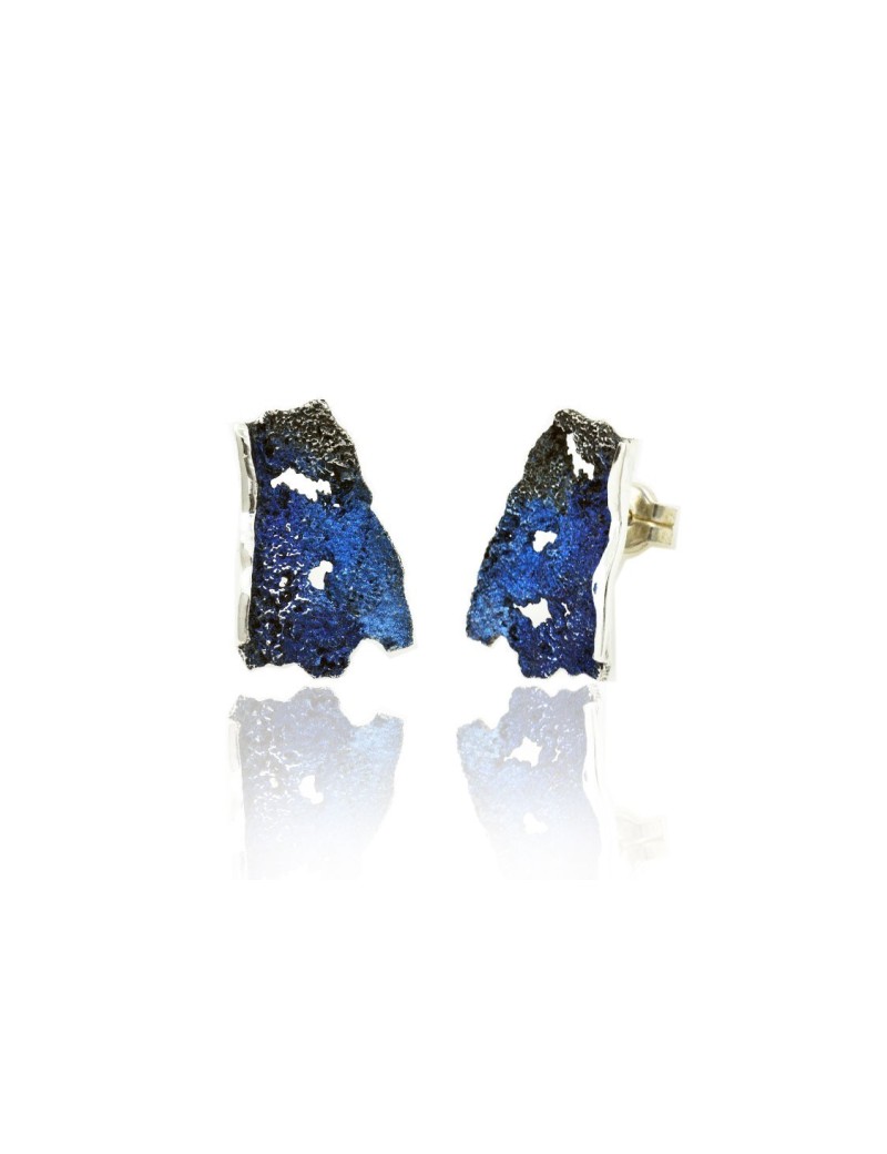 Modernist Enamel Earrings