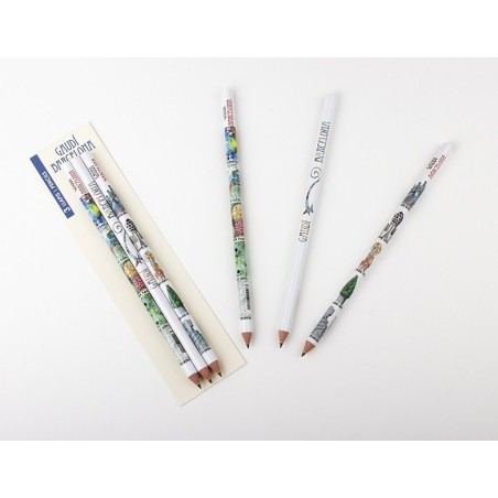 Set 3 Pencils Mosaique