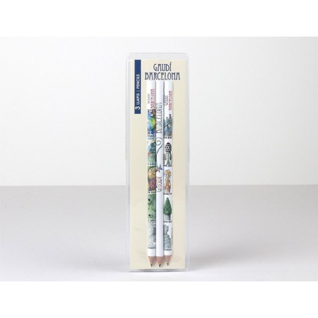 Set 3 Lapices Mosaico