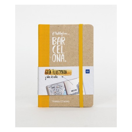 Illustrated Guide and Notebook @theblogfrom... Barcelona