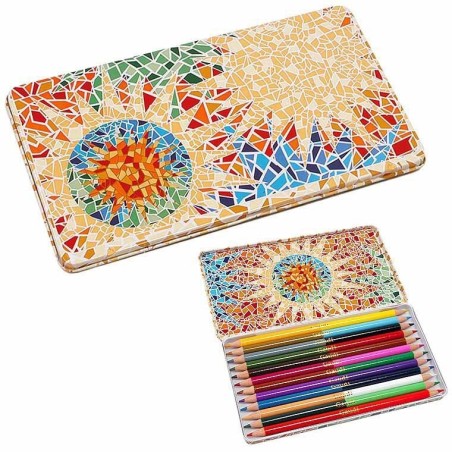 Estuche colores trencadís Gaudí