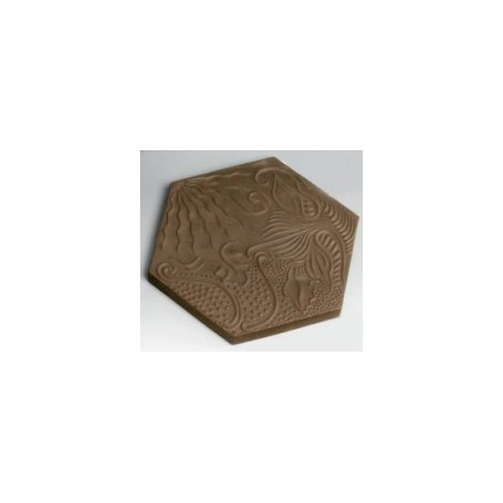 baldosas gaudi marron