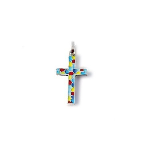 Long cross trencadís