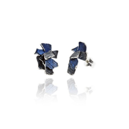 Summum Modernist Enamel Earrings