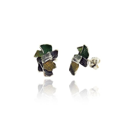 Summum Pendientes Modernista Enamel 