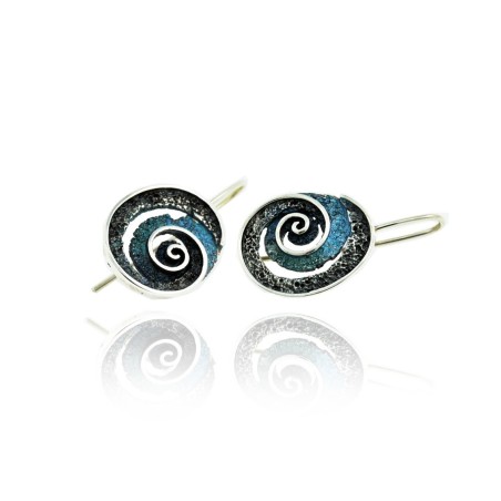 Boucles d'oreilles rondes Riera