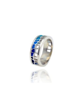 Bague Pedrera Bleu