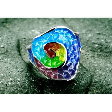 Anell cargolat trencadís Gaudío