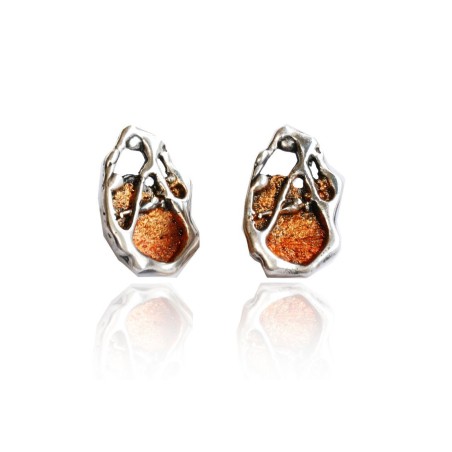 Boucles d'oreilles surréaliste Gaudí