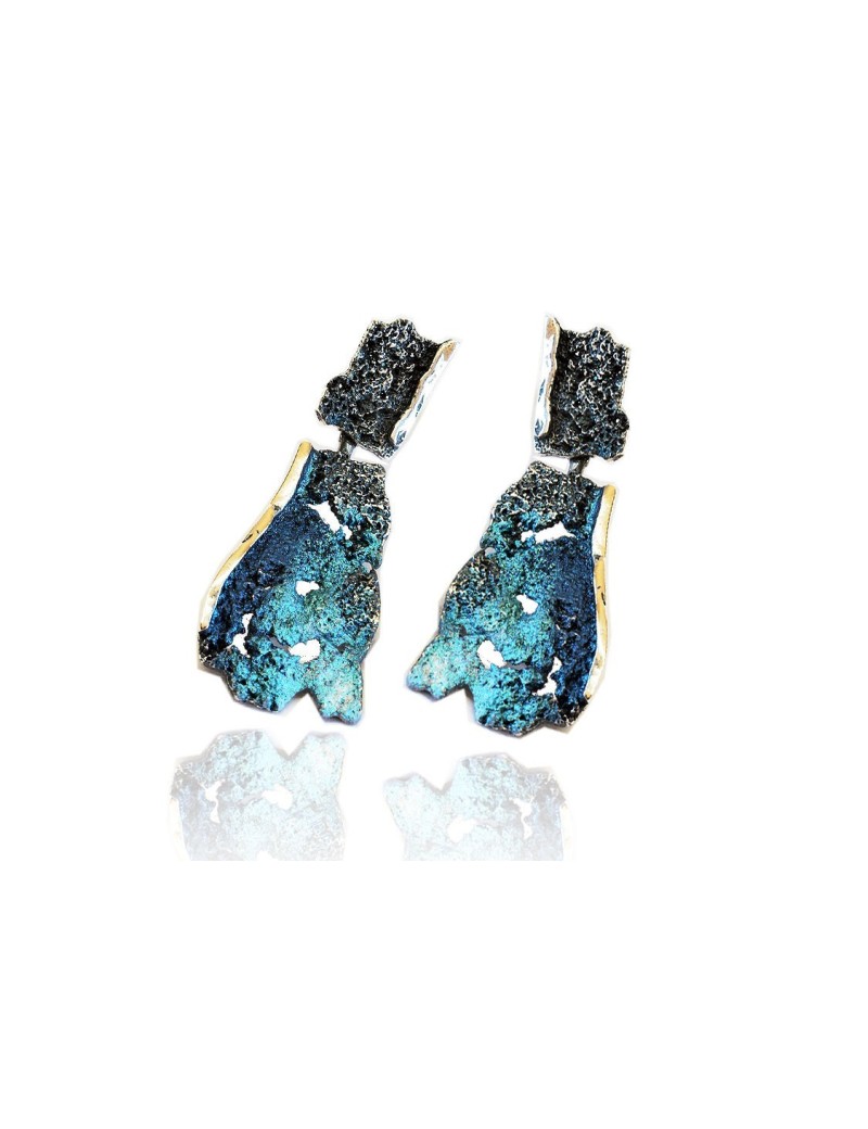 Intenzza longues boucles d'oreilles