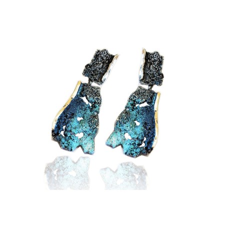 Intenzza longues boucles d'oreilles