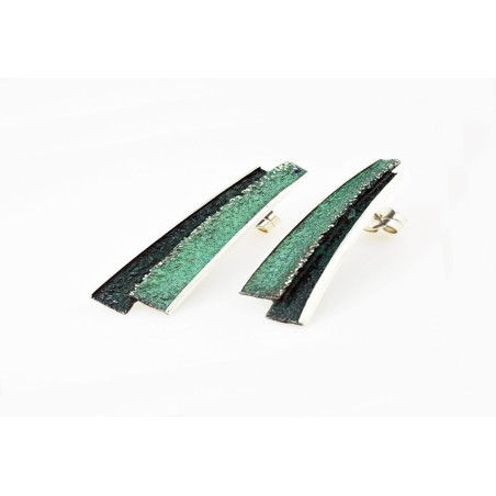 Longues boucles d'oreilles Troia