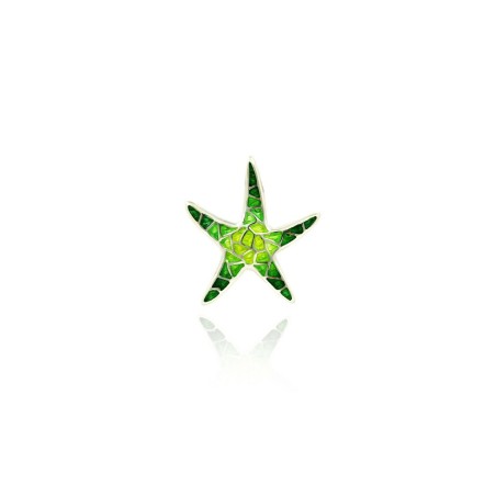 Silver Pendant Starfish 