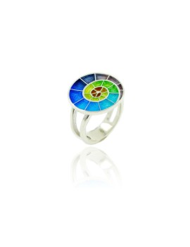 Anillo escala caracol