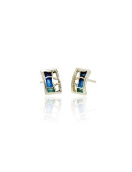 Pendientes Pedrera Azules  