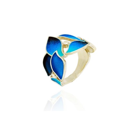 Anillo Amil  5 hojas 