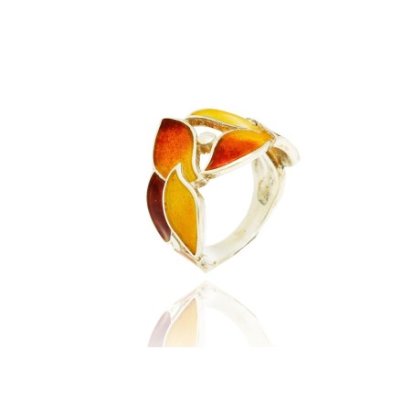 Anillo Amil  5 hojas 