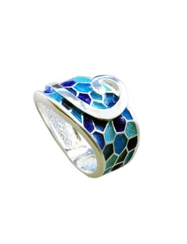 Anneau G de Gaudí bleu